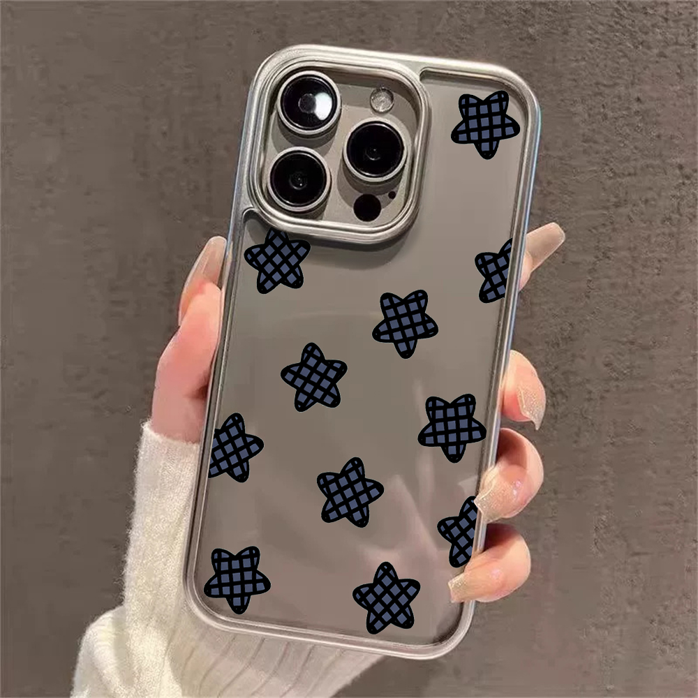 Y2K Stars Fashion Clear Cases  - Phone Cases Transparent recension och pris