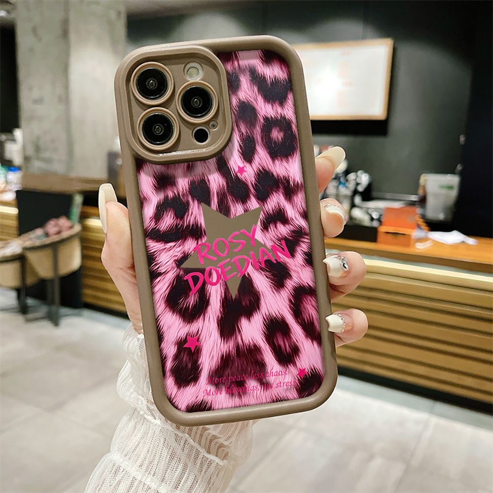 Fashion Pink Leopard Print Pho - Phone Cases Leopard Print recension och pris