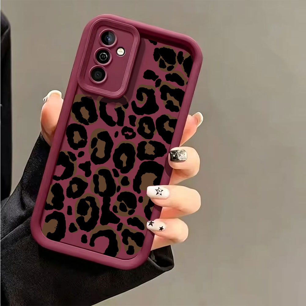 Luxury Shockproof Phone Case F - Phone Cases Leopard Print recension och pris