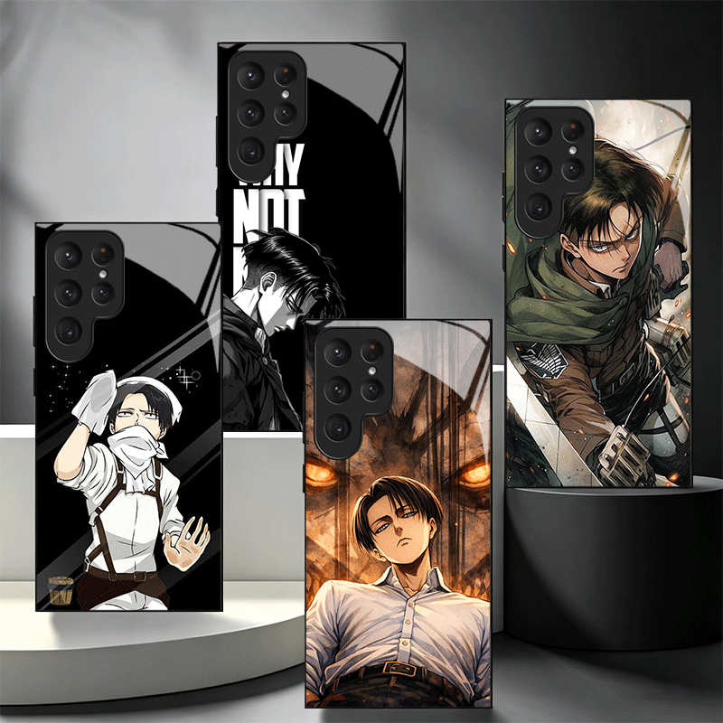 A-Attack On T-Titan Levi Glass - Phone Cases On Shein recension och pris
