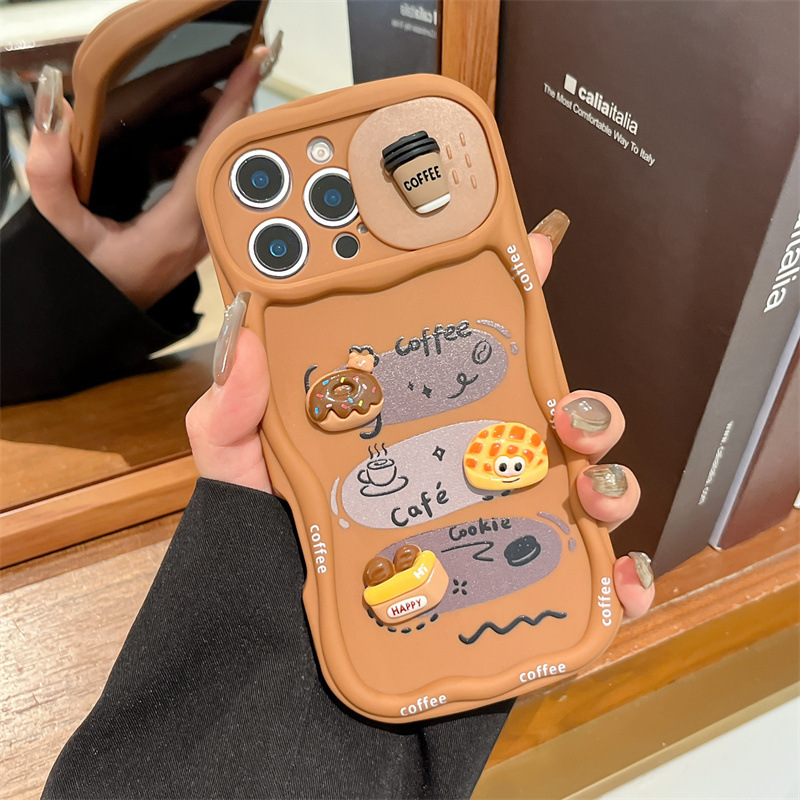 3D Cartoon Bread With Wrist St - Phone Cases With Charms recension och pris