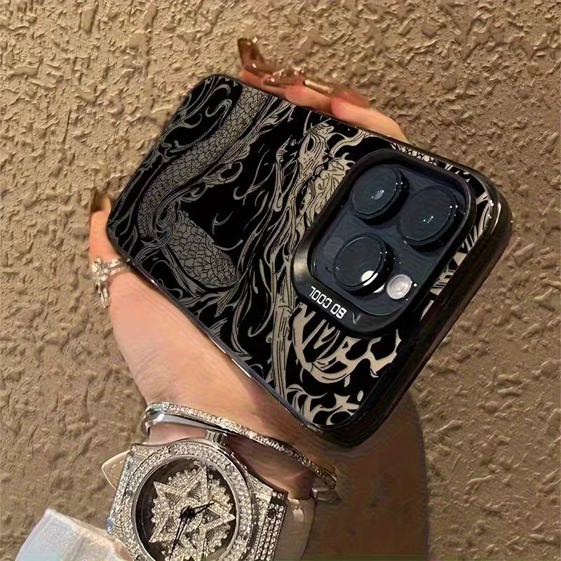 Dragon Totem Pattern Phone Cas - Gradient Color Case recension och pris