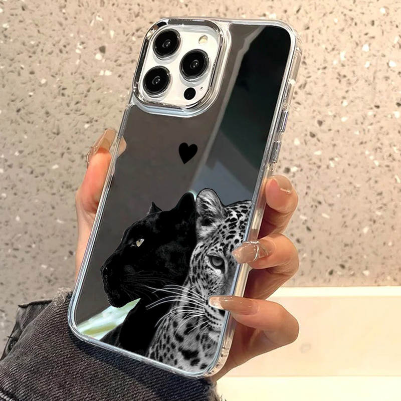 Fashion Black Panther & Leopar - Phone Cases Leopard Print recension och pris