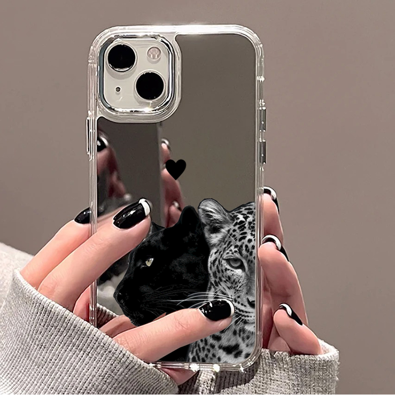 Fashion Black Panther & Leopar - Phone Cases Leopard Print recension och pris