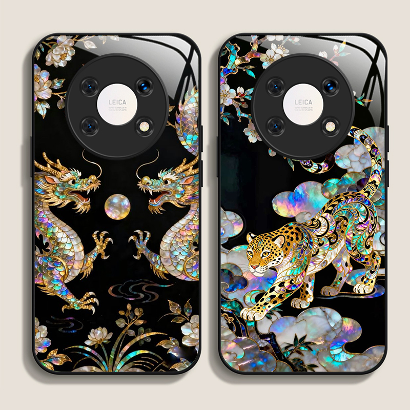 Stylish Dragon Leopard Marble  - Phone Cases Xiaomi 15 recension och pris