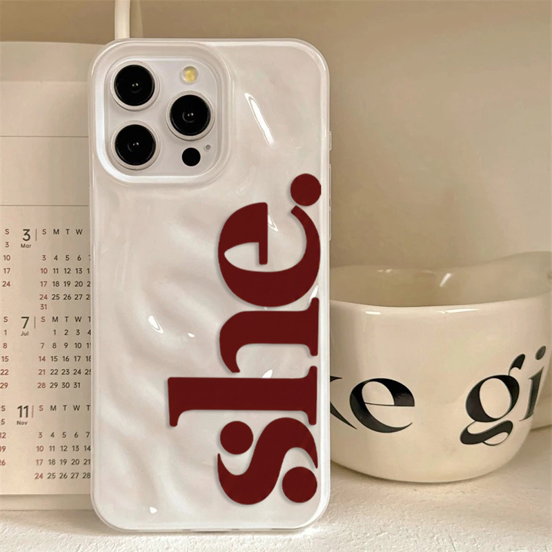 Minimal SHE Soft TPU Phone Cas - Phone Cases Shein recension och pris