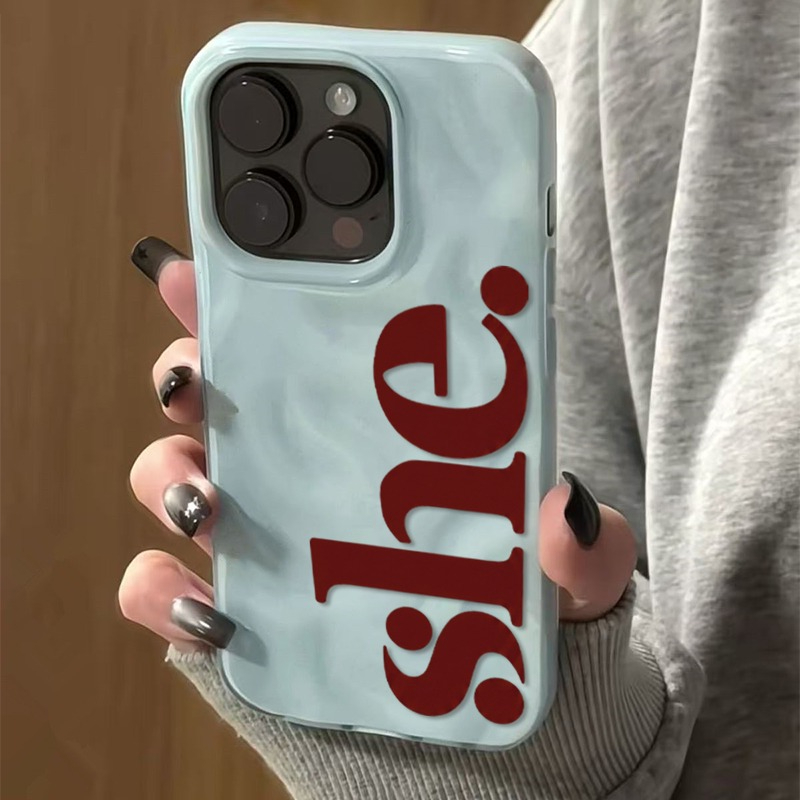 Minimal SHE Soft TPU Phone Cas - Phone Cases Shein recension och pris