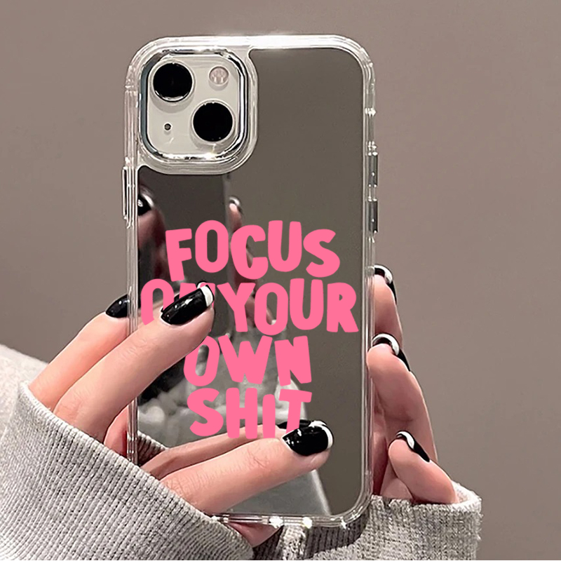Trendy Quotes & Colorful Lette - Phone Cases Transparent recension och pris