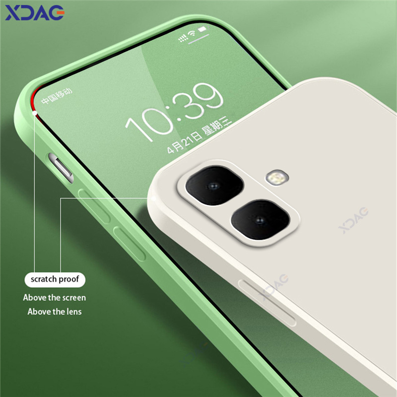 Luxury Candy Cellphones Case f - Silicone Liquid Case recension och pris