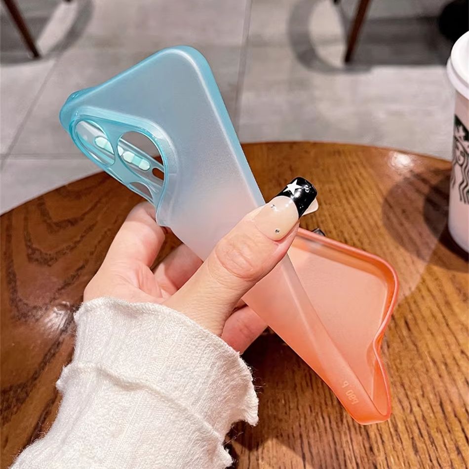Simple Matte TPU Gradient Colo - Gradient Color Case recension och pris