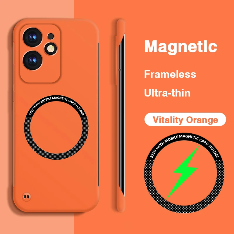 Slim Magnetic Wireless Chargin - Phone Cases Realme recension och pris