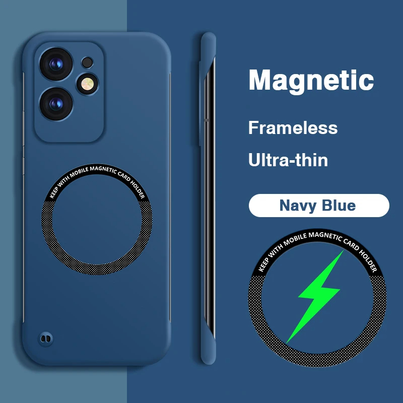 Slim Magnetic Wireless Chargin - Phone Cases Realme recension och pris