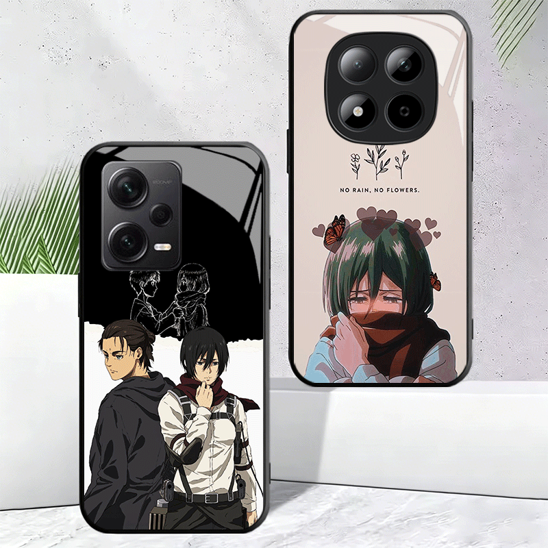 A-Attack On T-Titan Mikasa Gla - Phone Cases On Shein recension och pris