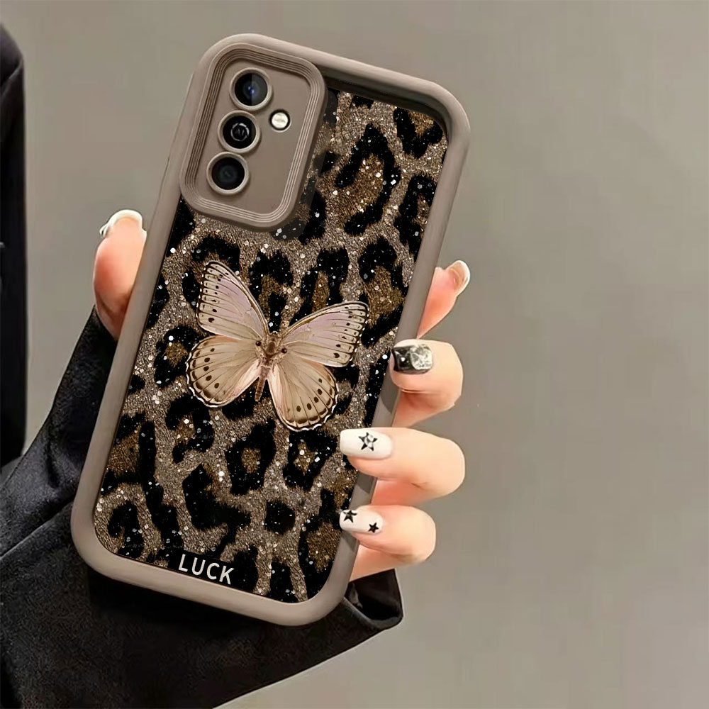 Anti-Drop Soft TPU Phone Case  - Phone Cases Leopard Print recension och pris